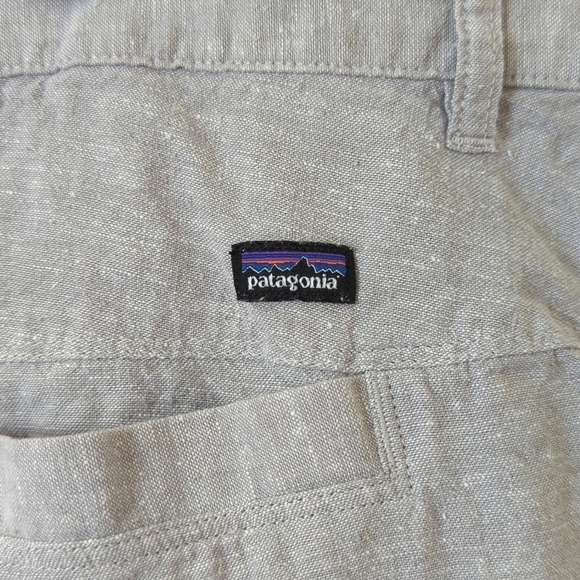 Patagonia Back Step Classic Lightweight Hemp & Organic Cotton Shorts Gray 38 - Picture 12 of 12
